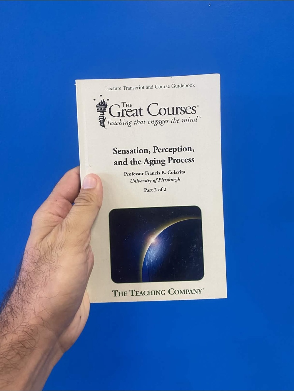 Lecture Transcript & Course Guidebook - Cream/Black Text